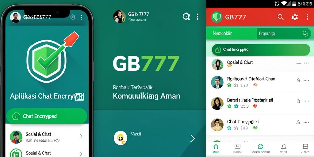 Antarmuka pengguna GB777 yang simpel dan fungsional.