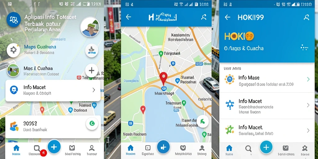 Tampilan antarmuka HOKI99 yang memudahkan akses informasi kemacetan.