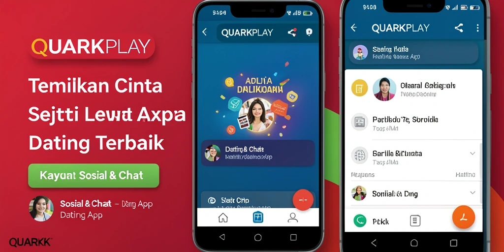 Tampilan antarmuka QUARKPLAY yang modern dan intuitif.