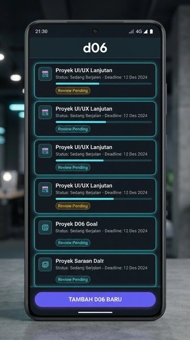Cara Mudah Registrasi Akun d06 untuk Pengguna Android